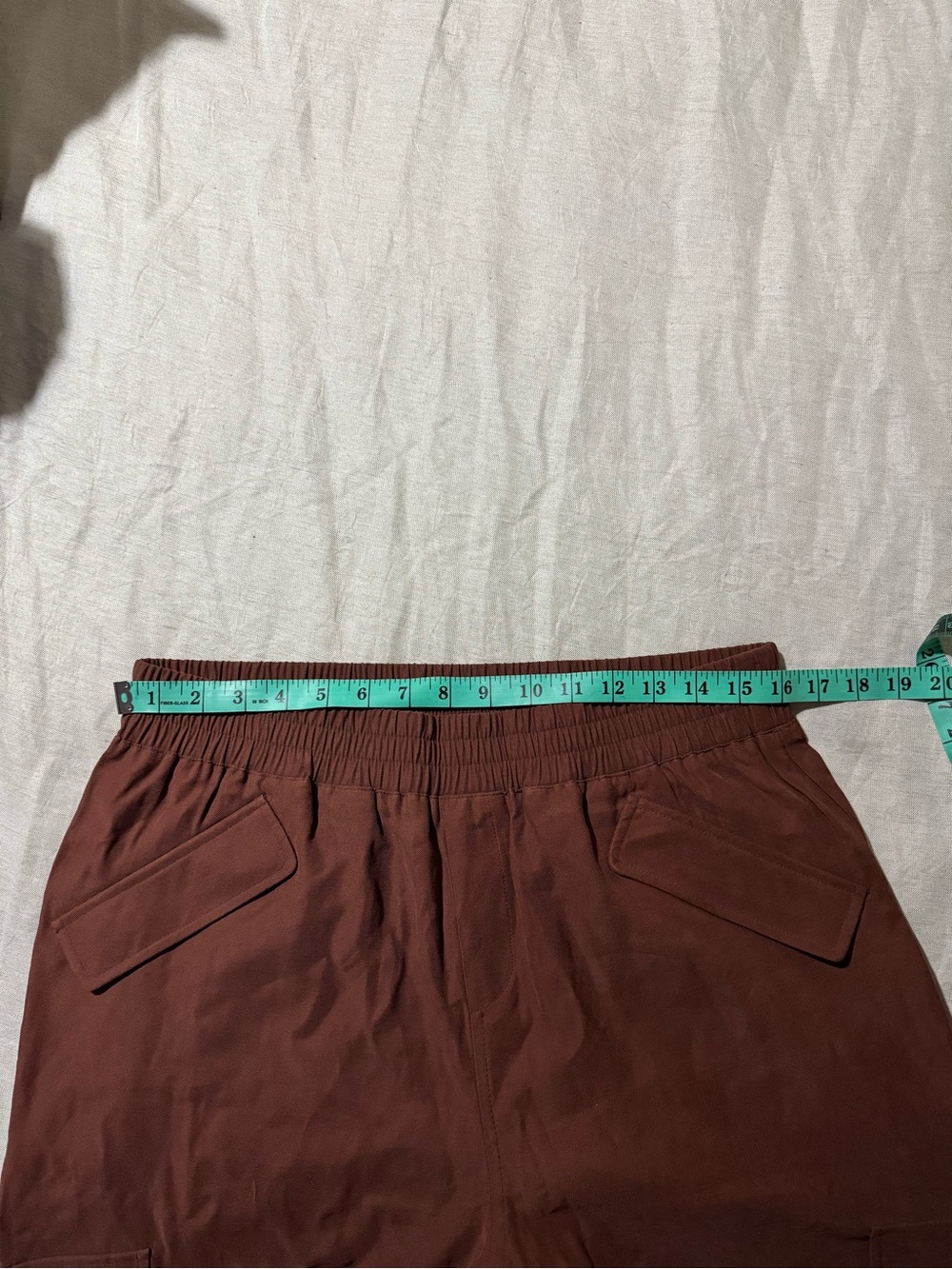 Inc Women’s Cargo Jogger Pants in Brown Size L Nwot - Picture 5 of 12